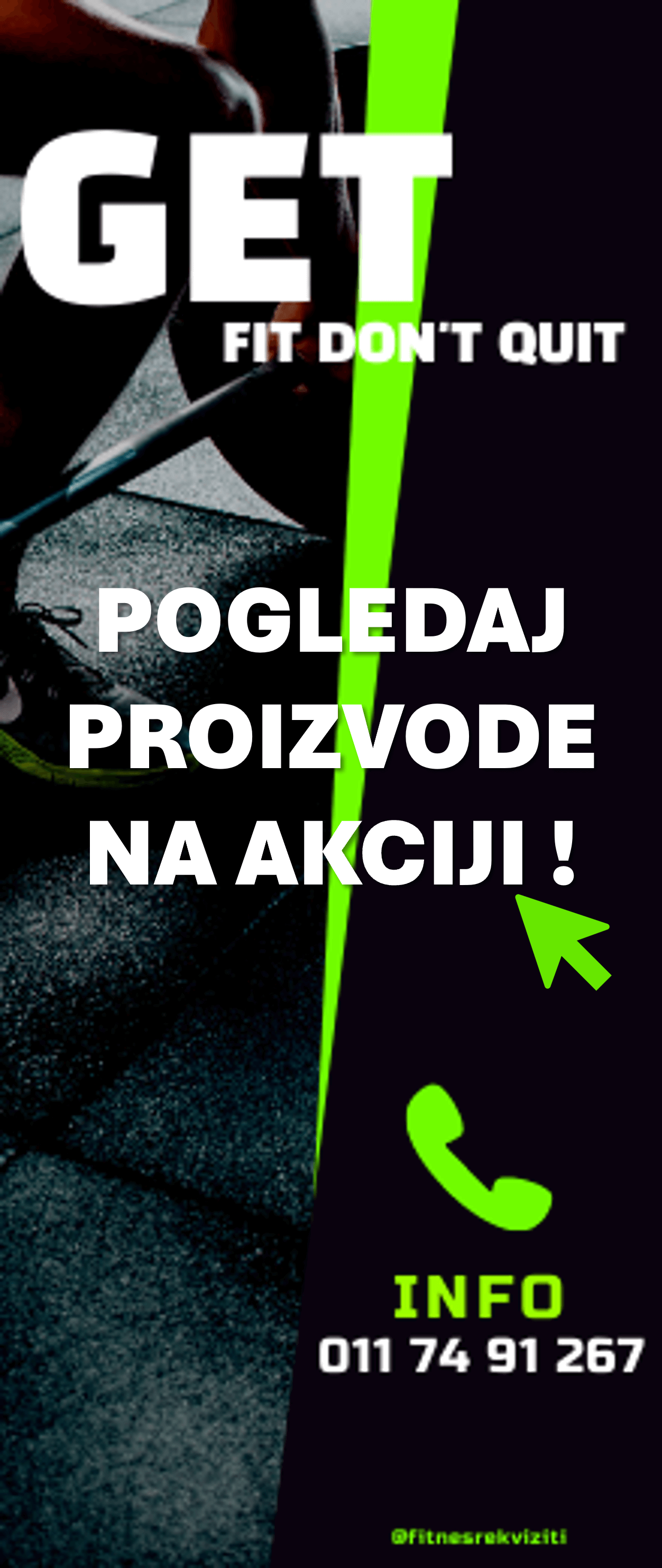 Promo banner akcija Manidea