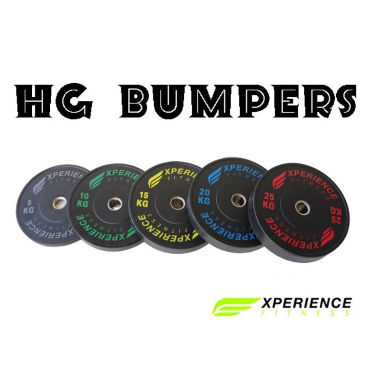 BUMPER PLOČE EXPERIENCE FITNESS  – 2 x 20 KG