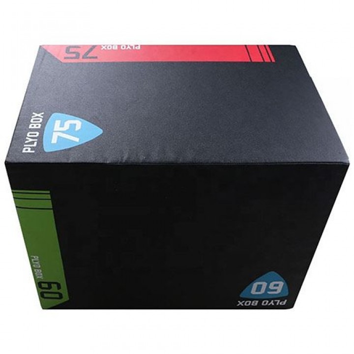 HEAVY DUTY SOFT PLIO BOX 3D - PLYO BOX - OBLOŽENA PLIO KUTIJA EXTRA STABILNOSTI - 75X60X50 CM HEAVY DUTY SOFT PLIO BOX 3D - PLYO BOX - OBLOŽENA PLIO KUTIJA EXTRA STABILNOSTI - 75X60X50 CM