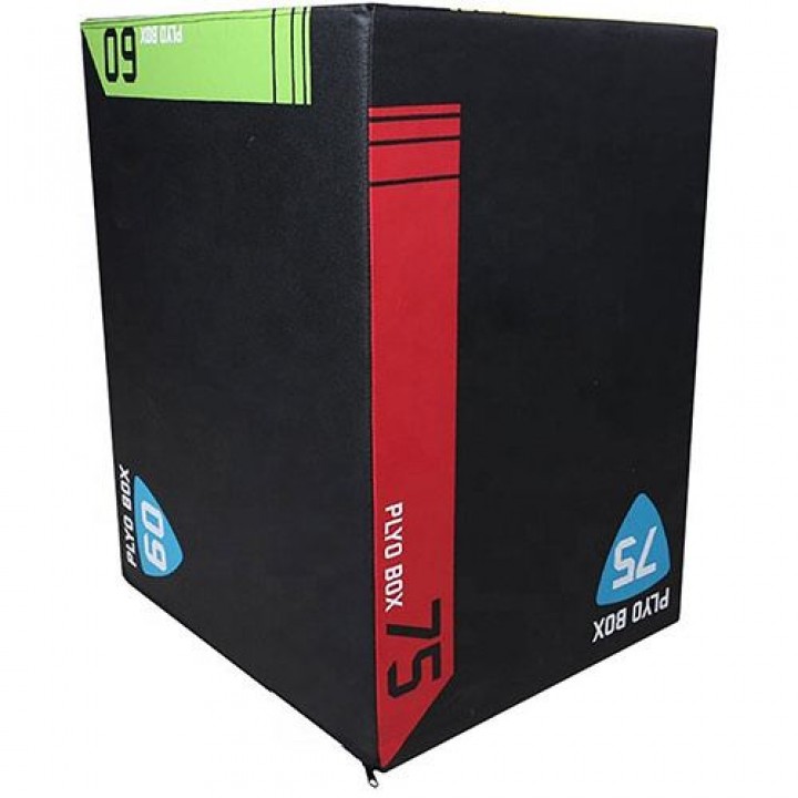 HEAVY DUTY SOFT PLIO BOX 3D - PLYO BOX - OBLOŽENA PLIO KUTIJA EXTRA STABILNOSTI - 75X60X50 CM HEAVY DUTY SOFT PLIO BOX 3D - PLYO BOX - OBLOŽENA PLIO KUTIJA EXTRA STABILNOSTI - 75X60X50 CM
