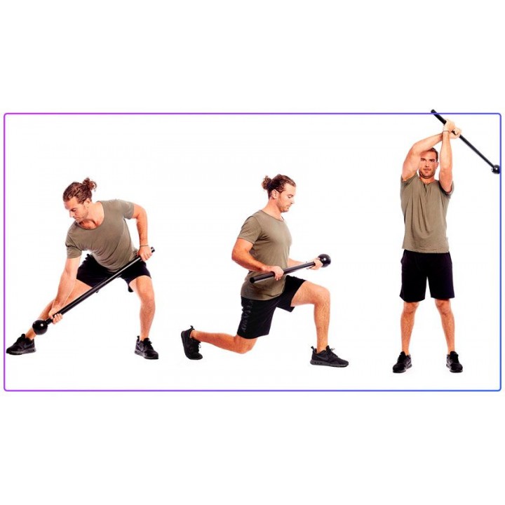 MACEBELL - ČEKIĆ ZA CROSSFIT SA KUGLOM 4 KG MACEBELL - ČEKIĆ ZA CROSSFIT SA KUGLOM 4 KG