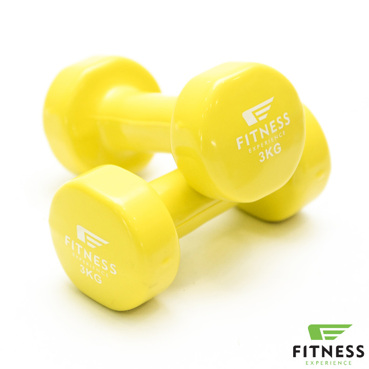 PVC BUČICE FITNESS EXPERIENCE – 2x3 KG PVC BUČICE FITNESS EXPERIENCE – 2x3 KG