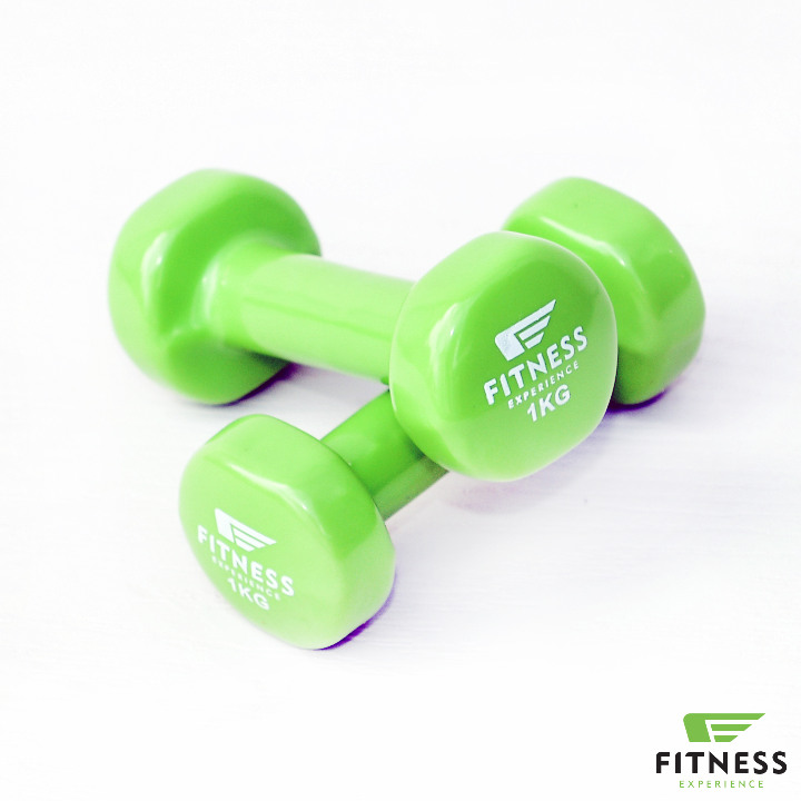 PVC BUČICE FITNESS EXPERIENCE – 2x1 KG