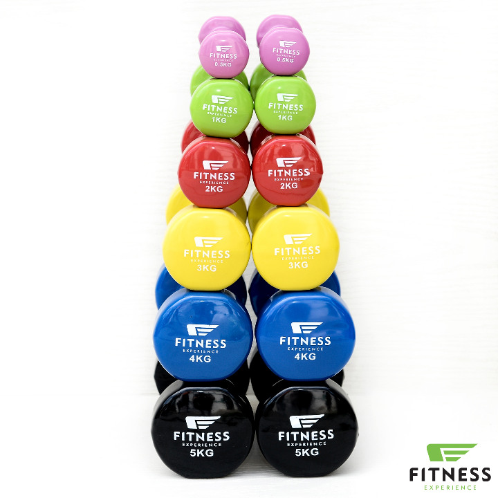 PVC BUČICE FITNESS EXPERIENCE – 2x1 KG