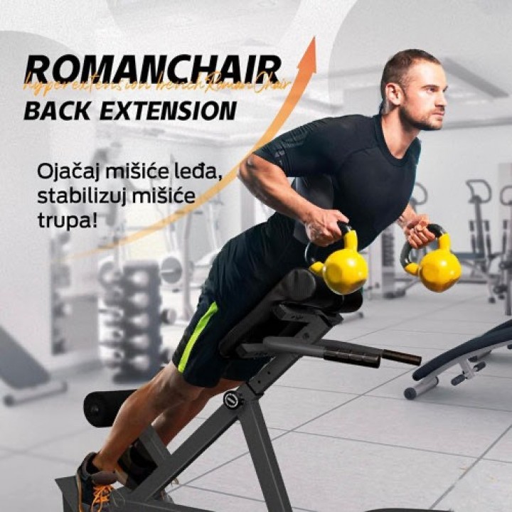 MULTIFUNKCIONALANA KLUPA ZA HIPEREKSTENZIJU MULTIFUNKCIONALANA KLUPA ZA HIPEREKSTENZIJU