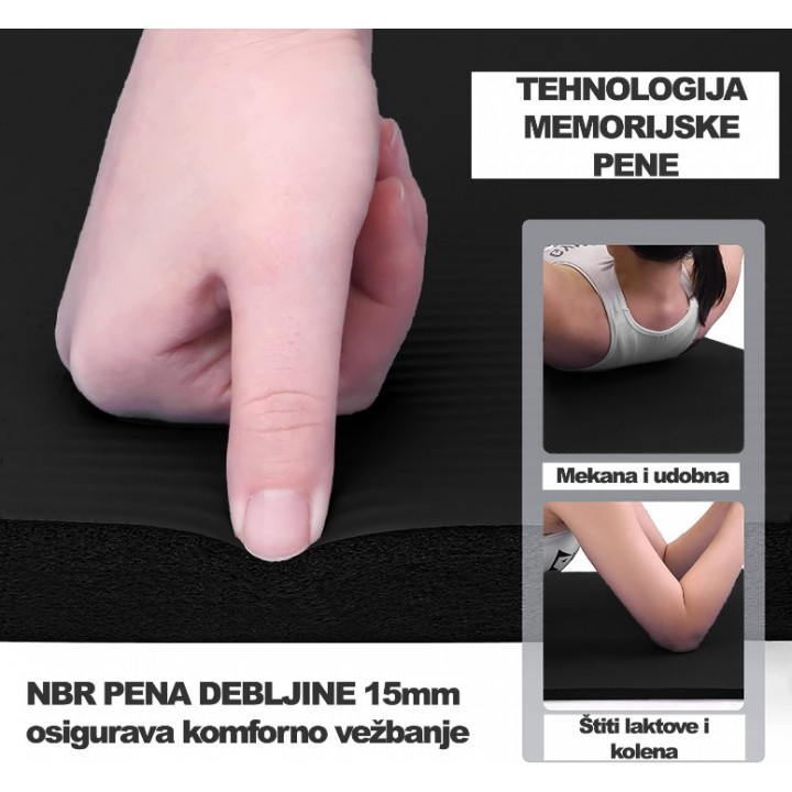 STRUNJAČA ZA VEŽBANJE SA ALUMINIJUMSKIM PRSTENOVIMA (CRNA) STRUNJAČA ZA VEŽBANJE SA ALUMINIJUMSKIM PRSTENOVIMA (CRNA)