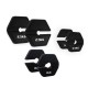 Mini Tegovi za dodatno opterećenje - Fractional Plates – set od 0.5KG do 2.5kg Mini Tegovi za dodatno opterećenje - Fractional Plates – set od 0.5KG do 2.5kg