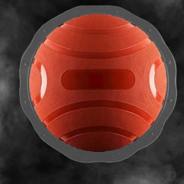 PREMIUM BOSU LOPTA  - CRVENO-SIVA PREMIUM BOSU LOPTA  - CRVENO-SIVA