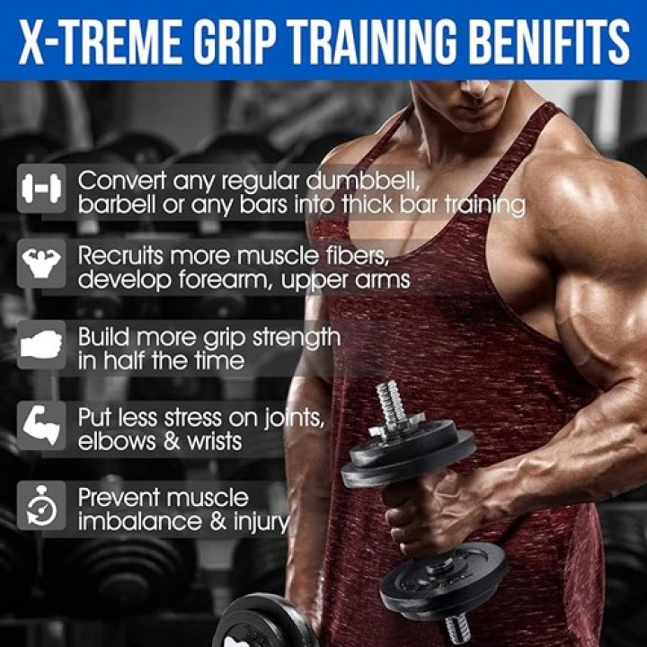 HVATOVI ZA ŠIPKE I ZGIBOVE X-TREEM - FAT GRIP HVATOVI ZA ŠIPKE I ZGIBOVE X-TREEM - FAT GRIP
