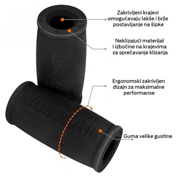 HVATOVI ZA ŠIPKE I ZGIBOVE X-TREEM - FAT GRIP HVATOVI ZA ŠIPKE I ZGIBOVE X-TREEM - FAT GRIP