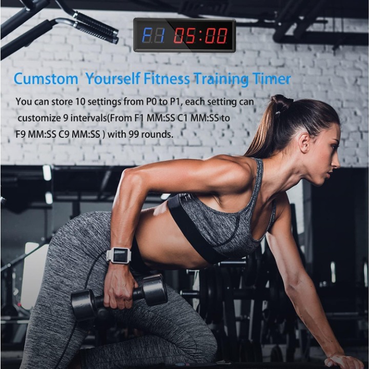CROSSFIT TIMER – INTERVALNI TRENAŽNI SAT 31 x 10 cm CROSSFIT TIMER – INTERVALNI TRENAŽNI SAT 31 x 10 cm