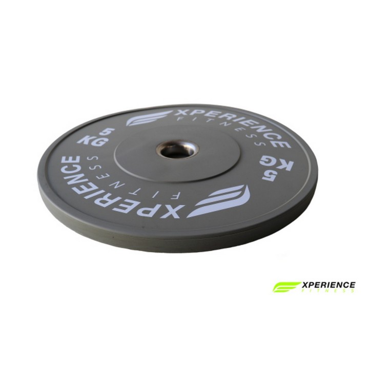 BUMPER PLOČE U BOJI EXPERIENCE FITNESS 2 x 5 KG SIVA BUMPER PLOČE U BOJI EXPERIENCE FITNESS 2 x 5 KG SIVA