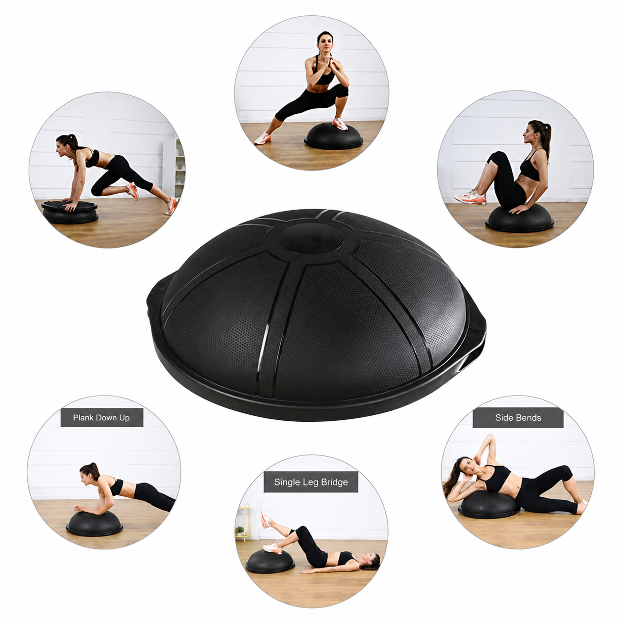 Vežbe na BOSU lopti XL Experience Fitness za balans, core i funkcionalni trening