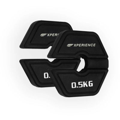 Mini tegovi za dodatno opterećenje 2 x 0.5 kg za bučice, girje i šipke