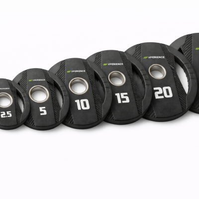 Olimpijski premium TPU tegovi set 100 kg