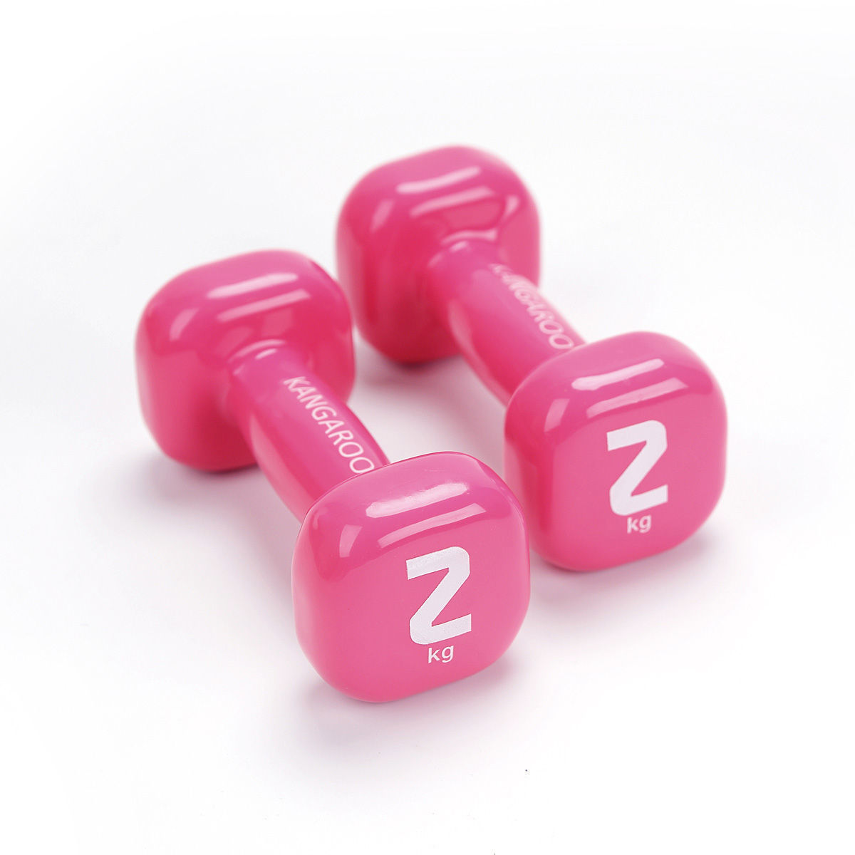 PVC bučice – ručni teg za vežbanje 1kg–5kg Kangaroo Fitness - Slika 3