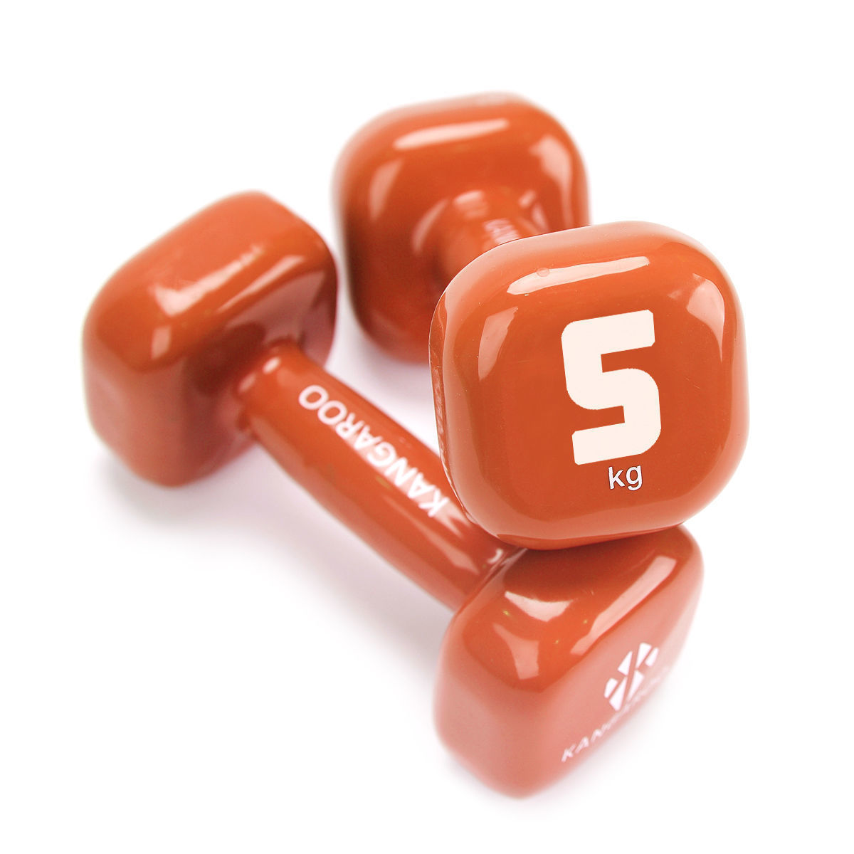 PVC bučice – ručni teg za vežbanje 1kg–5kg Kangaroo Fitness - Slika 6
