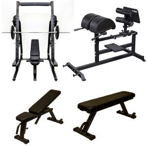 Sprave za teretanu, klupe, stalci i dodatna oprema