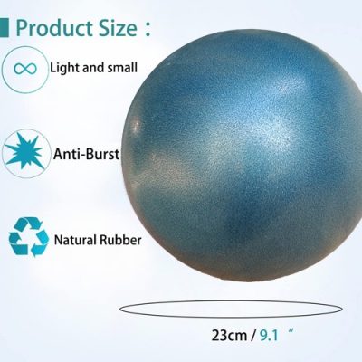 MINI PILATES LOPTA 20-23 CM PLAVA
