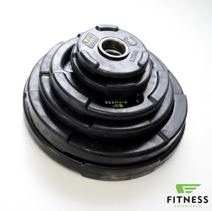 OLIMPIJSKI GUMIRANI TEGOVI FITNESS EXPERIENCE 2X15 KG