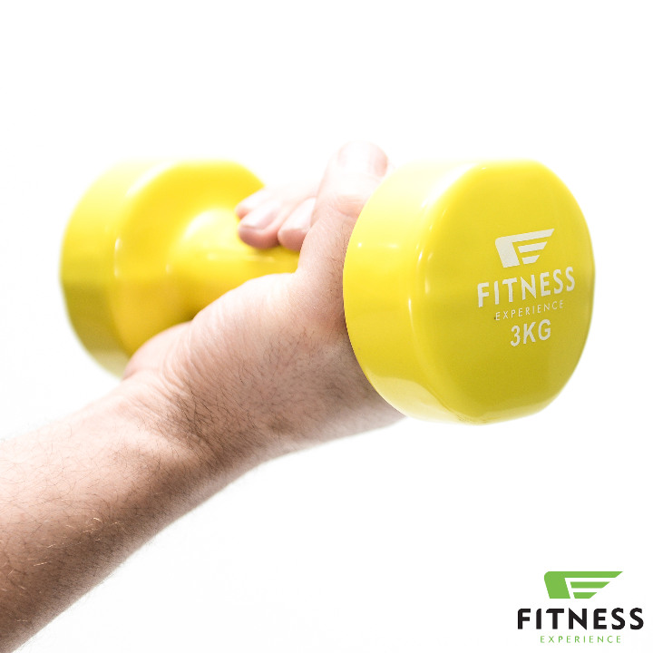 PVC BUČICE FITNESS EXPERIENCE – 2x3 KG