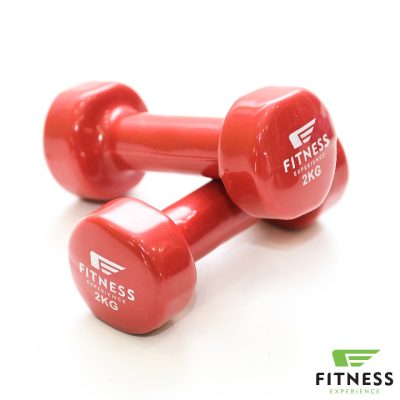 PVC BUČICE FITNESS EXPERIENCE – 2x2 KG