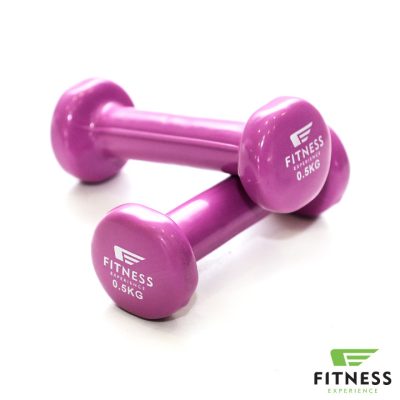 PVC BUČICE FITNESS EXPERIENCE – 2x0,5 KG