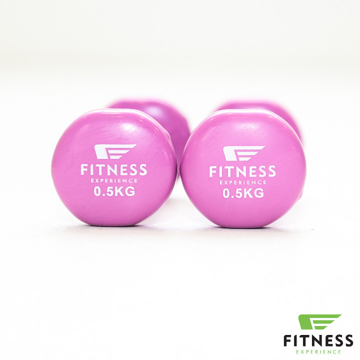PVC BUČICE FITNESS EXPERIENCE – 2x0,5 KG