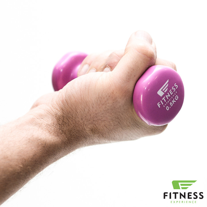 PVC BUČICE FITNESS EXPERIENCE – 2x0,5 KG