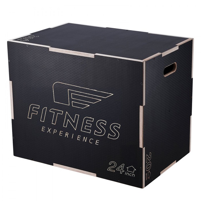 PLIOMETRIJSKA PROTIVKLIZAJUĆA KUTIJA DRVENA - PLIO BOX 30" X 24" X 20" (75cm X 60cm X 50cm)