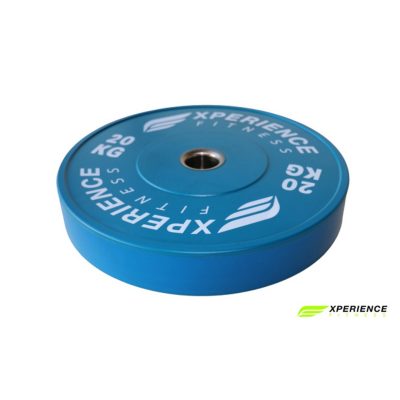 BUMPER PLOČE U BOJI EXPERIENCE FITNESS  2 x 20 KG PLAVA